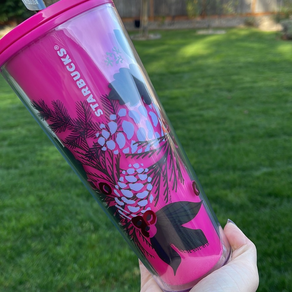NWT 24oz holiday color changing tumbler